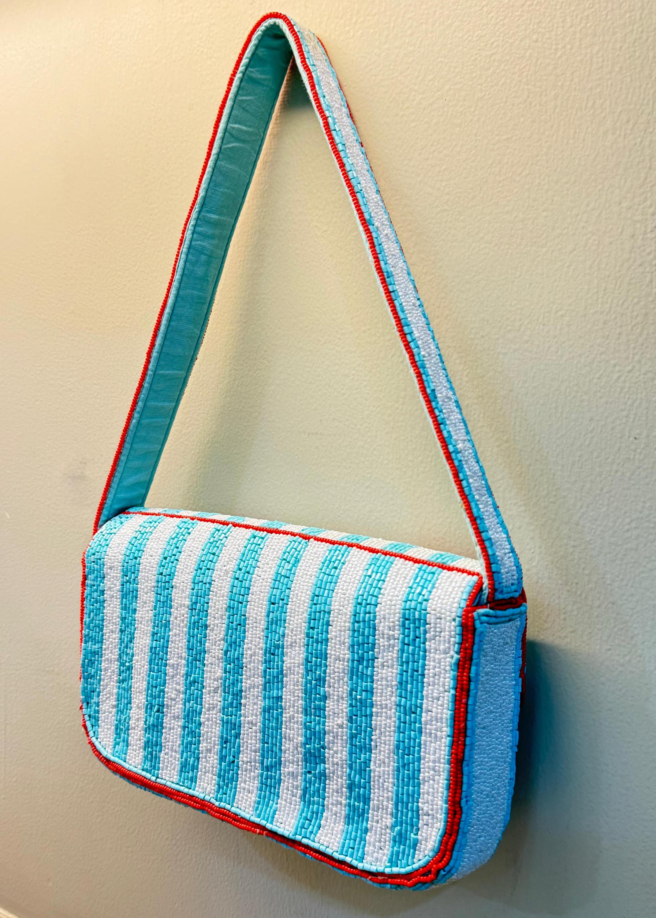 Starfish Stripe | Beach Wedding Purse