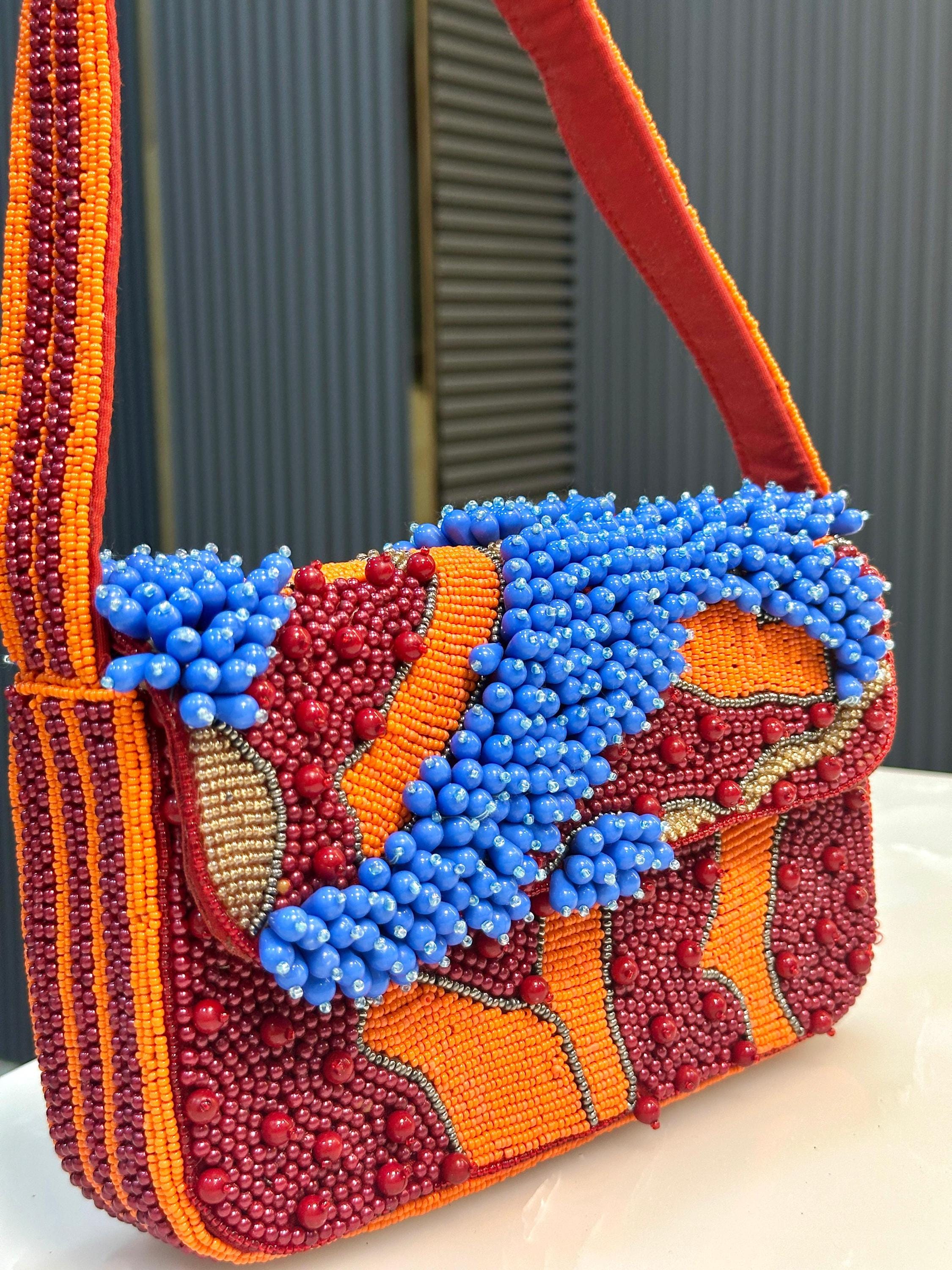 Inferno Mosaic Shoulder Handbag