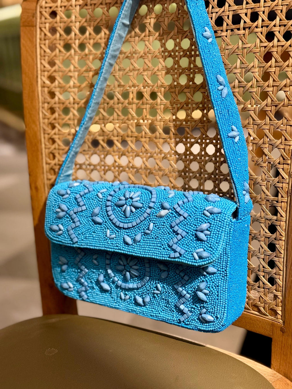 Handmade beaded bag