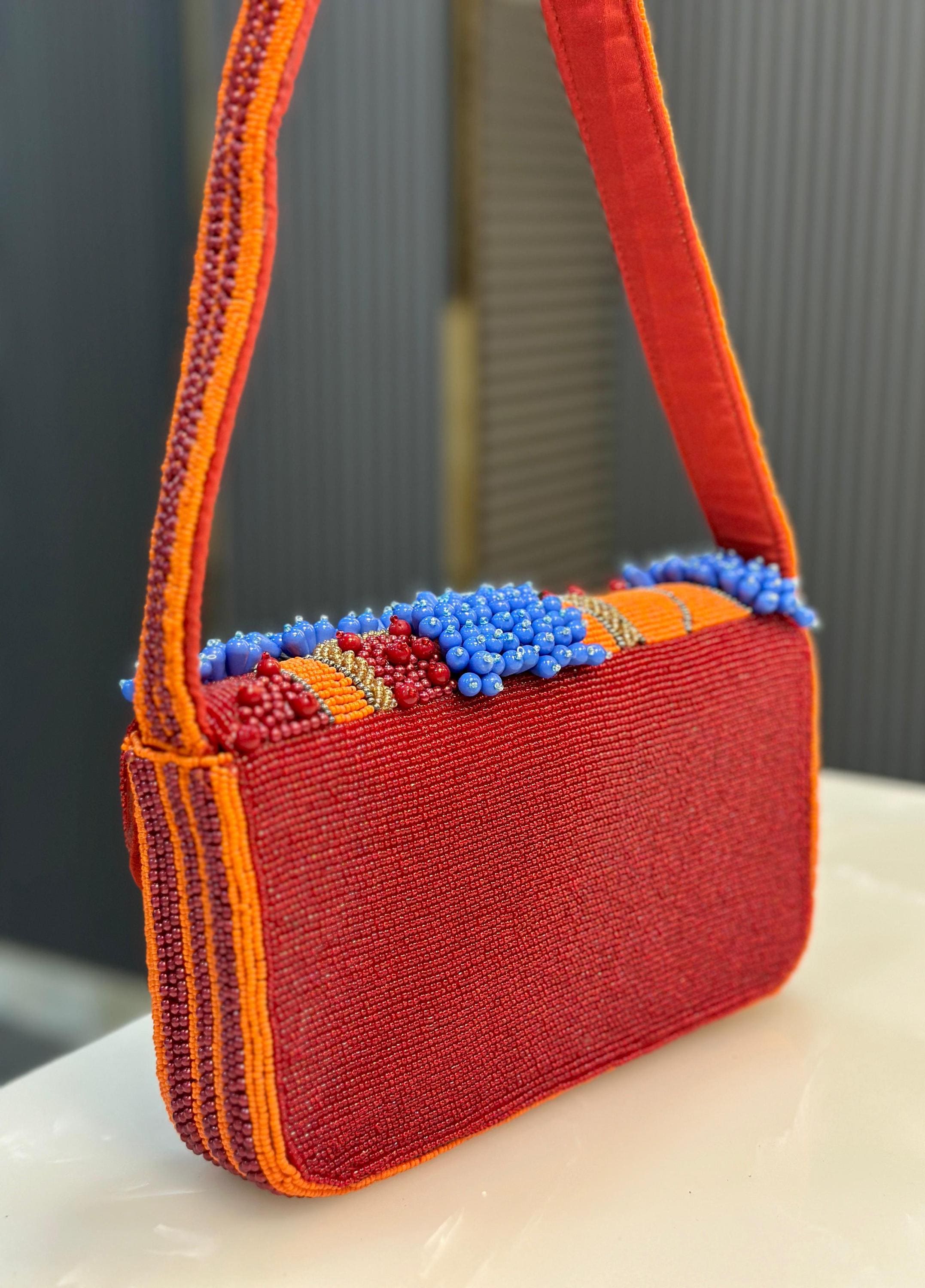 Inferno Mosaic Shoulder Handbag