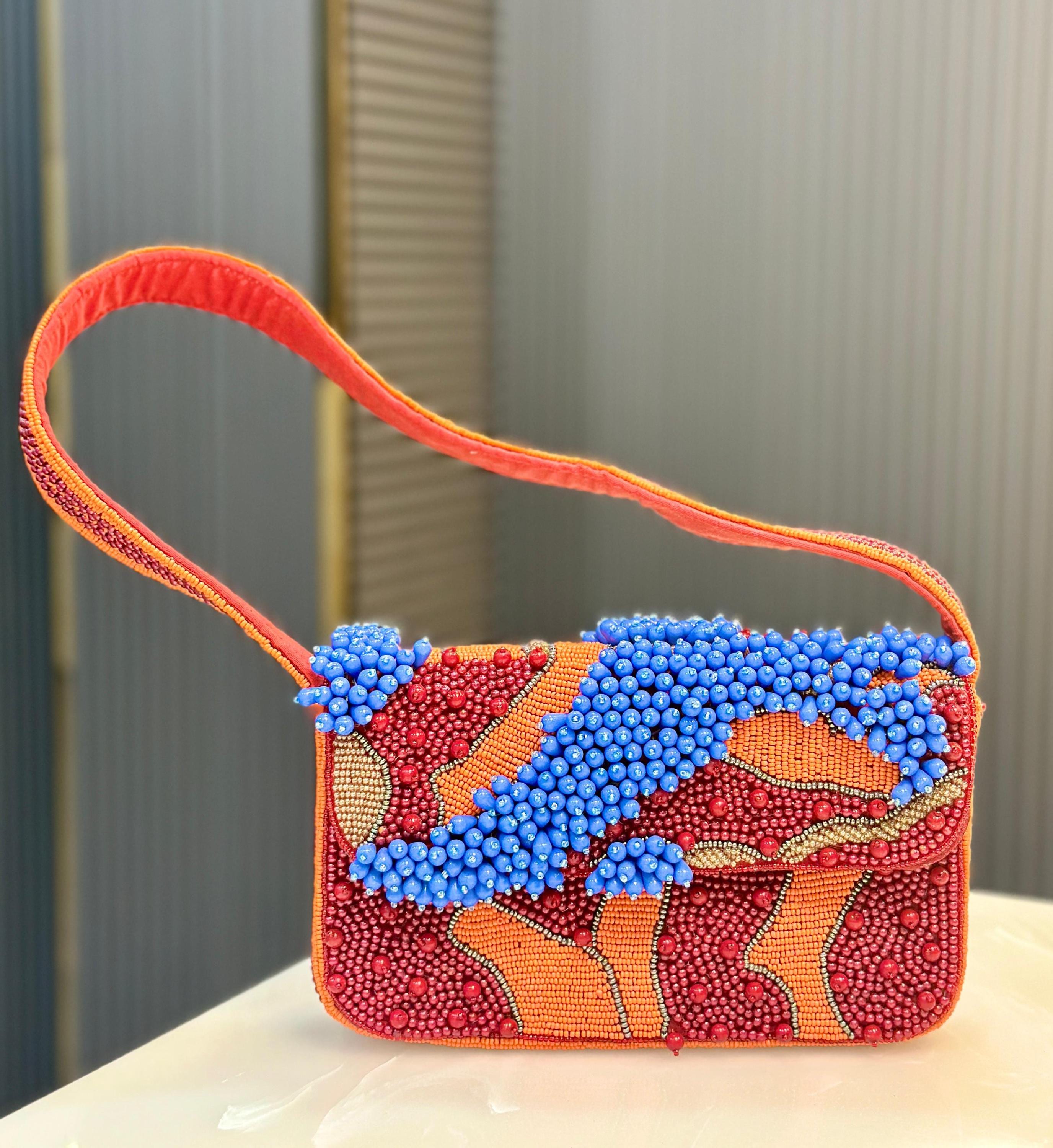 Inferno Mosaic Shoulder Handbag