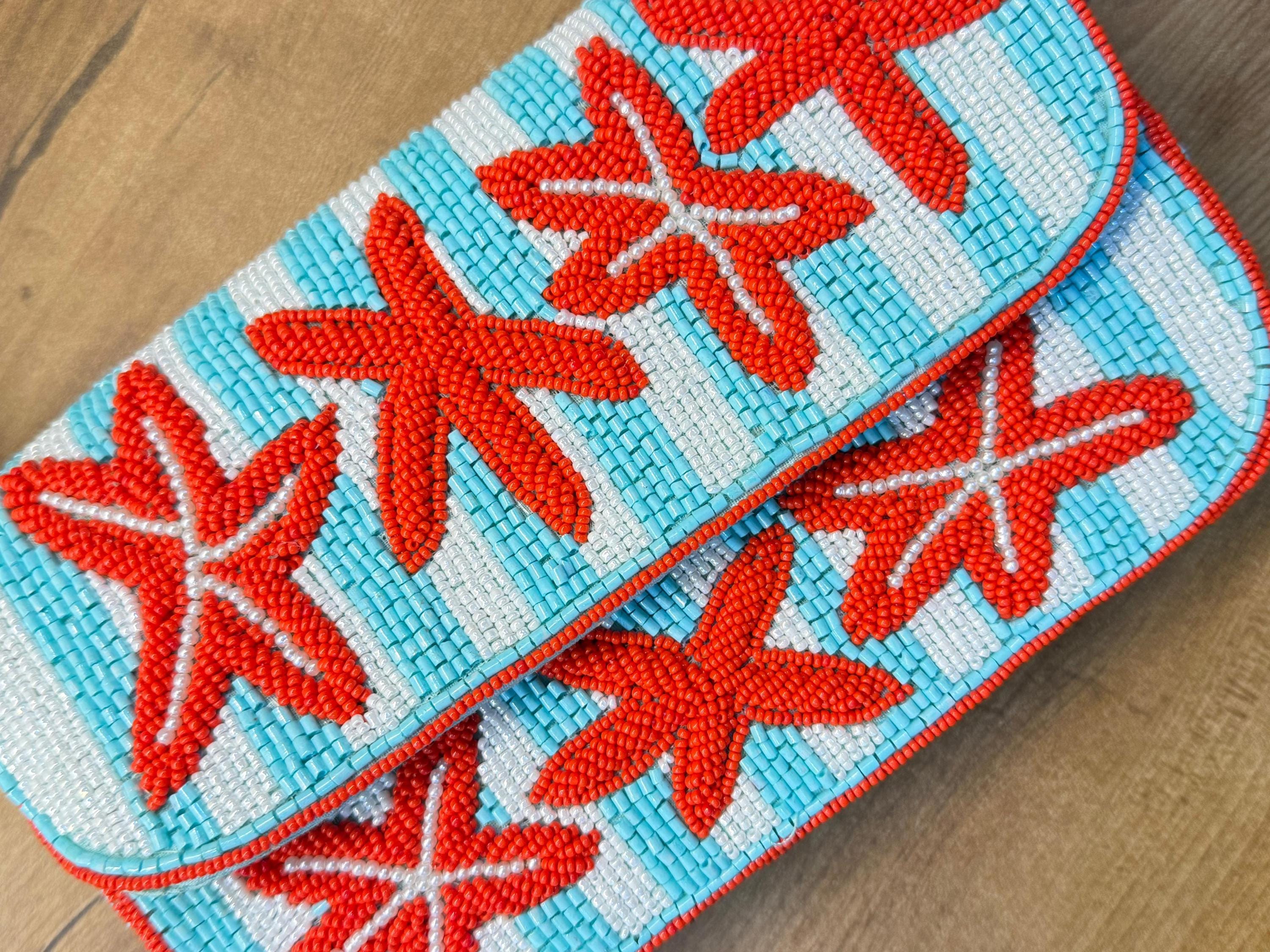 Starfish Stripe | Beach Wedding Purse