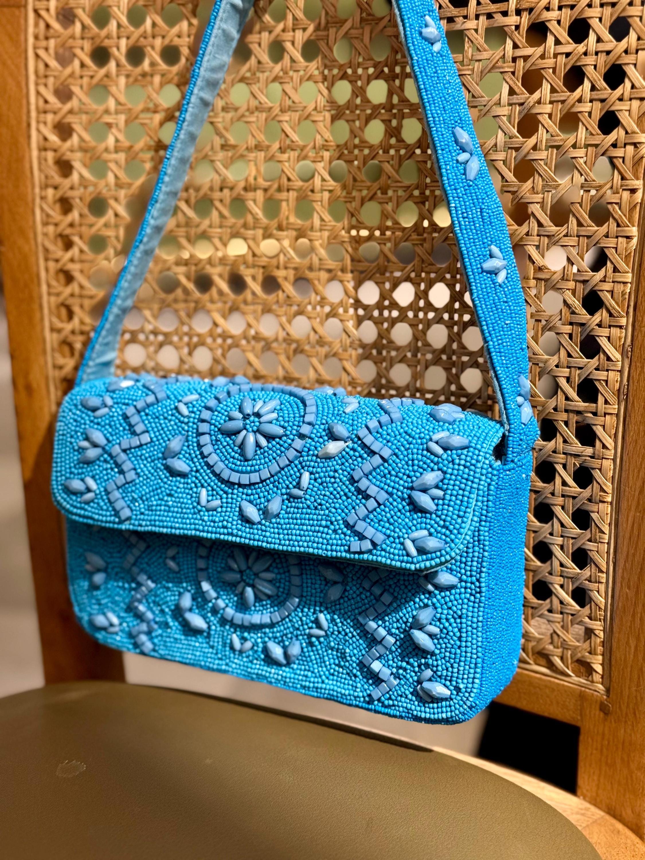Handmade beaded bag