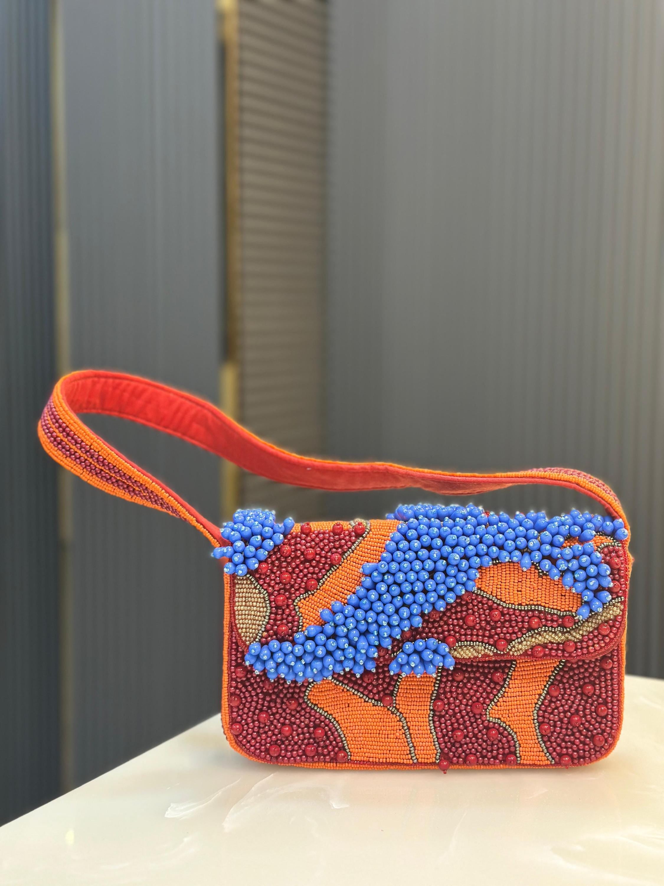 Inferno Mosaic Shoulder Handbag