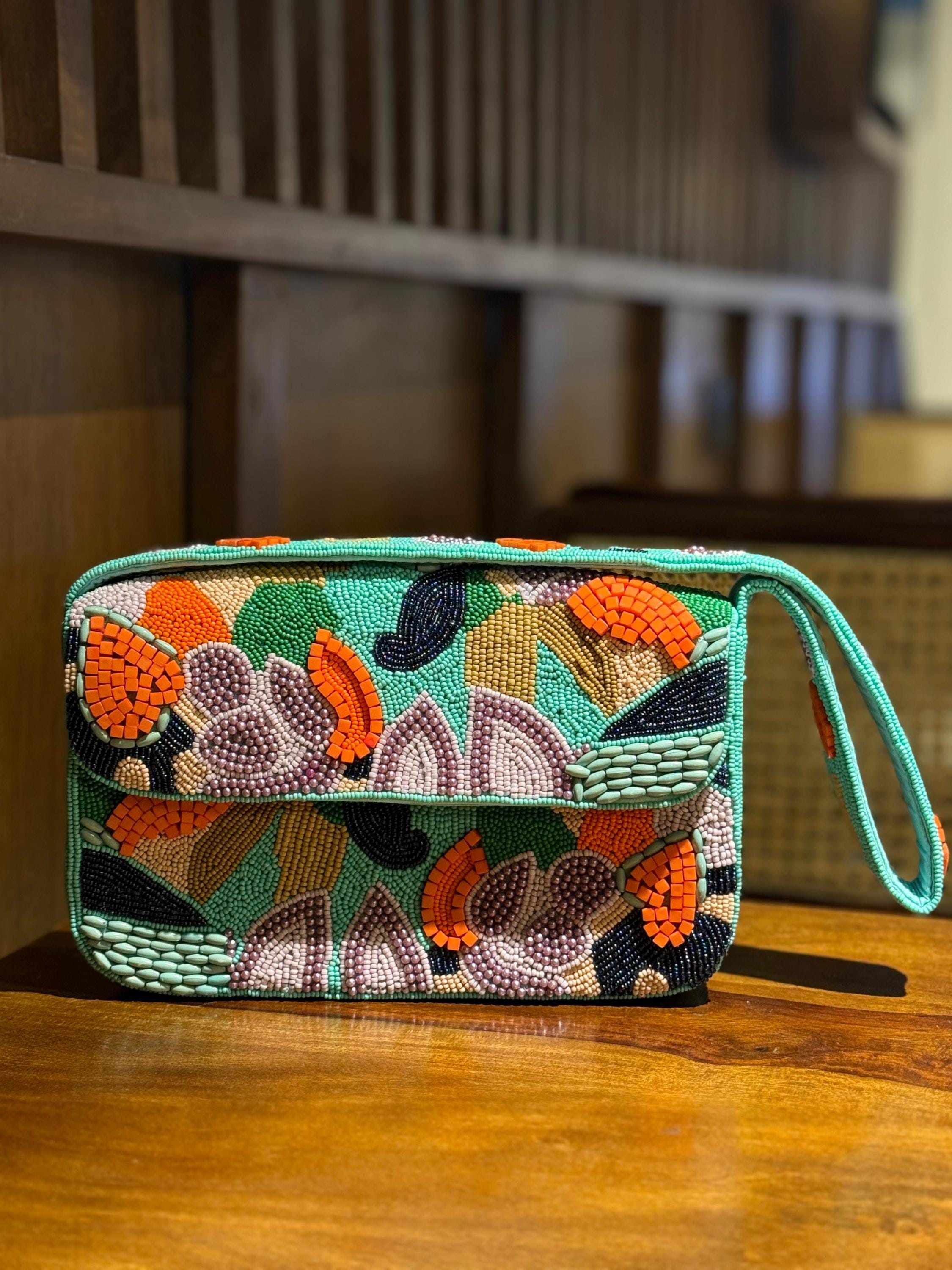 Aurora Beaded Shoulder Bag