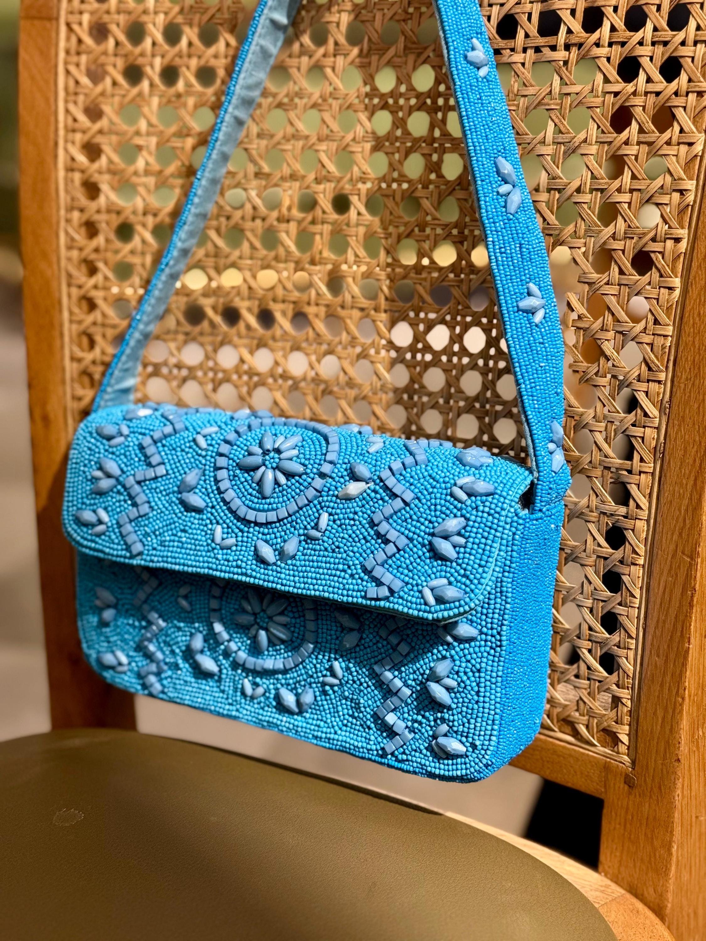 Handmade beaded bag